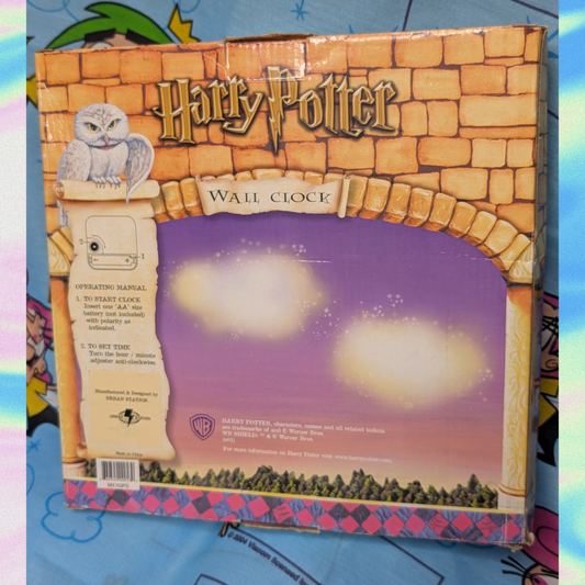 2001 Official Harry Potter Wall Clock